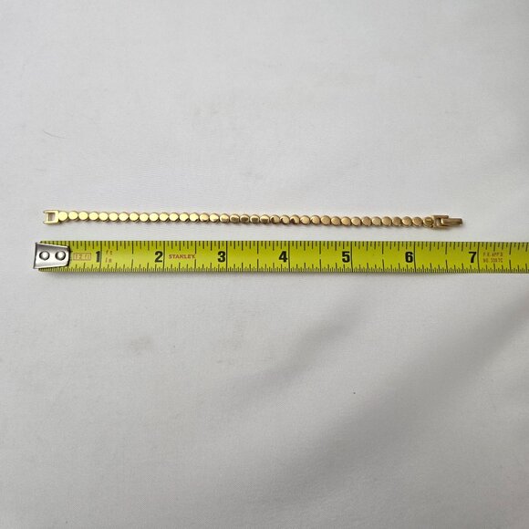 Oak & Luna Designer Dot Bracelet Collection Gold Vermeil - Picture 3 of 3